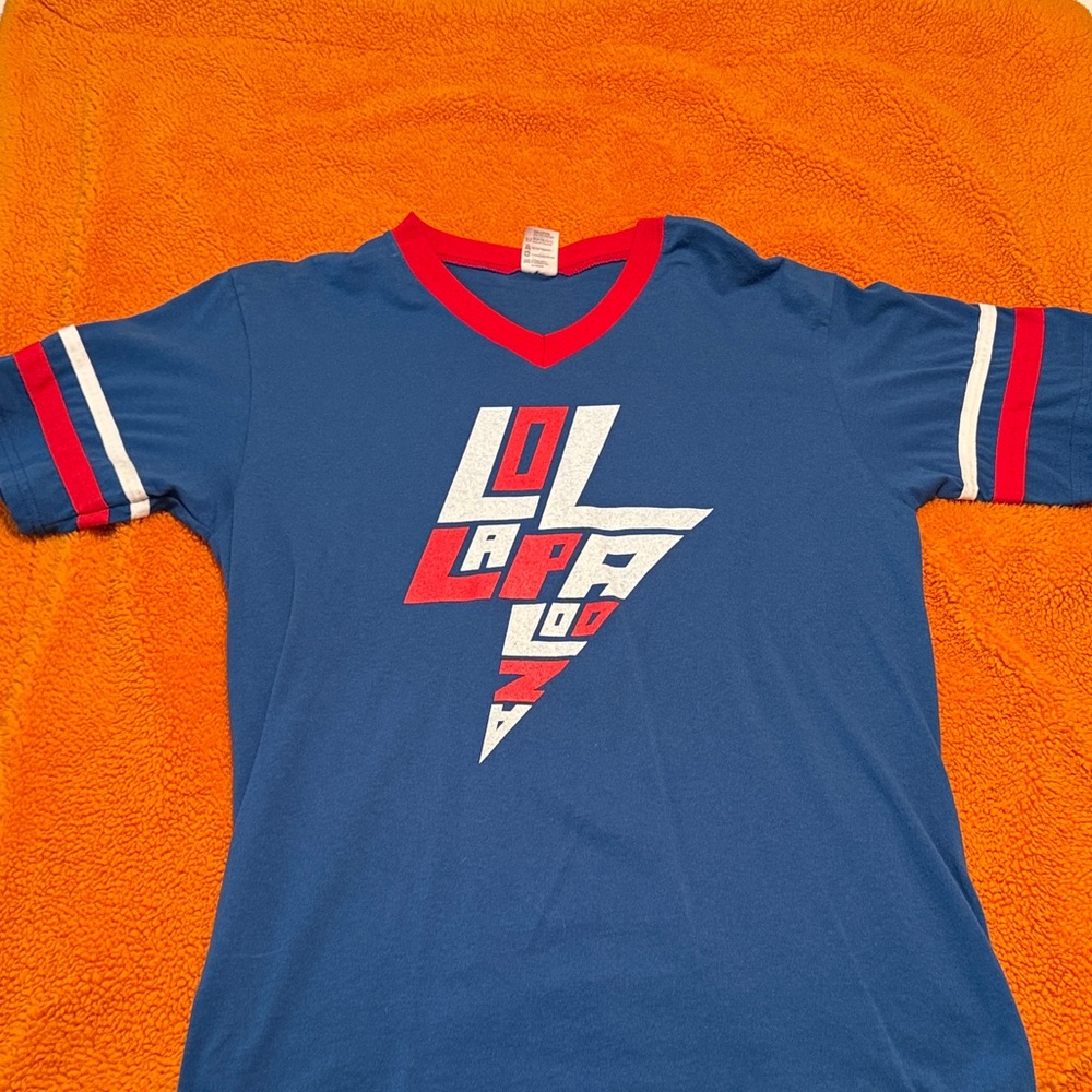 Blue and Red Kids Shirt